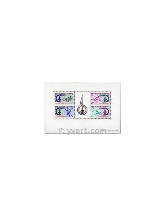 n° 3 - Timbre Nelle-Calédonie Bloc et feuillets