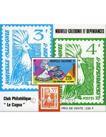 n° 7 - Timbre Nelle-Calédonie Bloc et feuillets 2