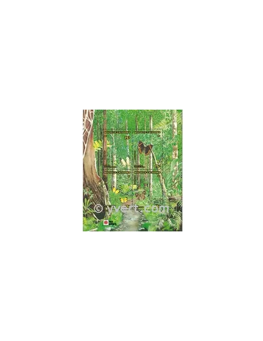 n° 11 - Timbre Nelle-Calédonie Bloc et feuillets