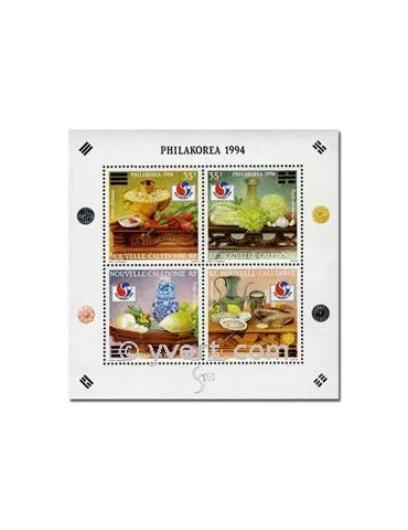 n° 17 - Timbre Nelle-Calédonie Bloc et feuillets