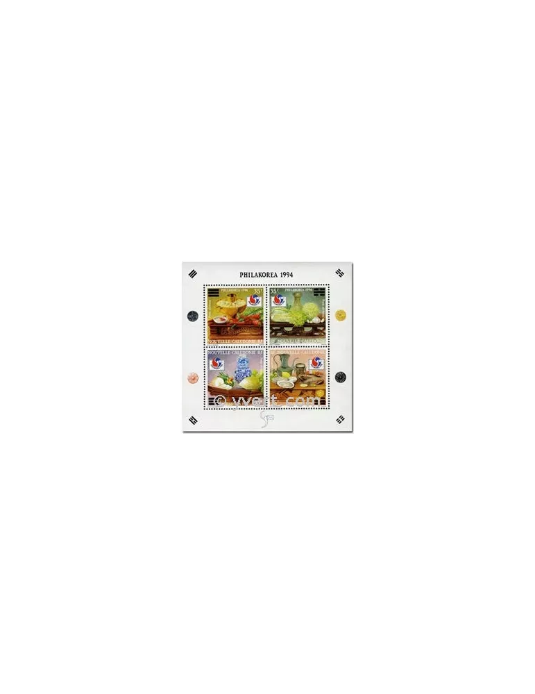 n° 17 - Timbre Nelle-Calédonie Bloc et feuillets