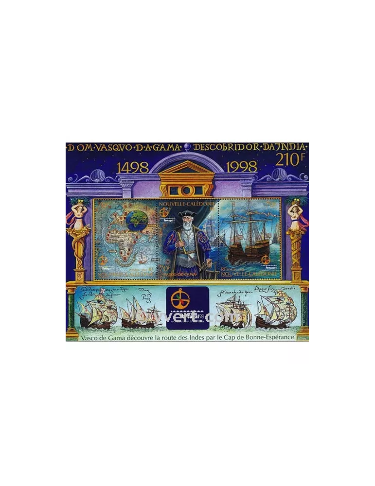 n° 20 - Timbre Nelle-Calédonie Bloc et feuillets