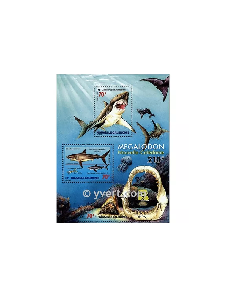 n° 21 - Timbre Nelle-Calédonie Bloc et feuillets