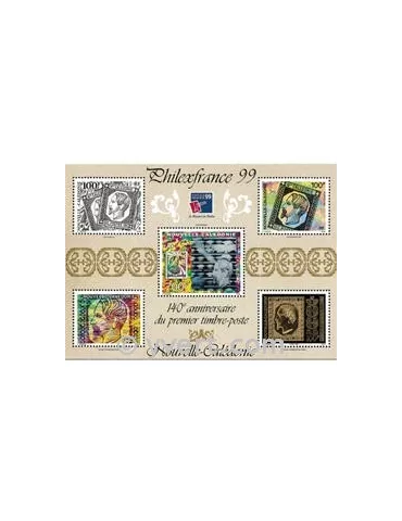 n° 22 - Timbre Nelle-Calédonie Bloc et feuillets