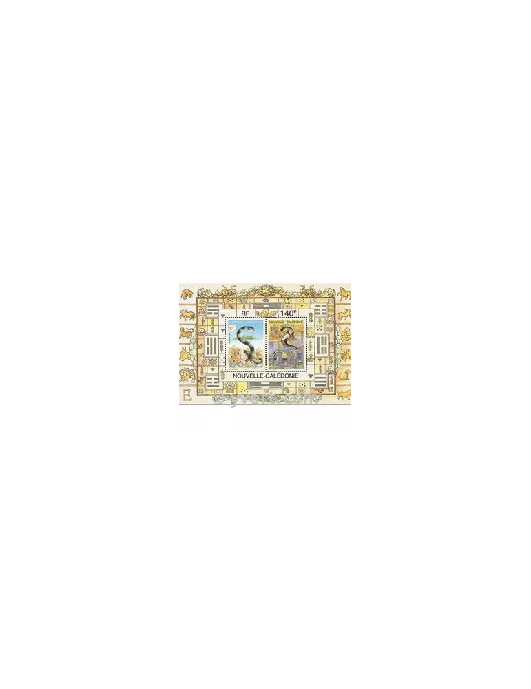 n° 25 - Timbre Nelle-Calédonie Bloc et feuillets