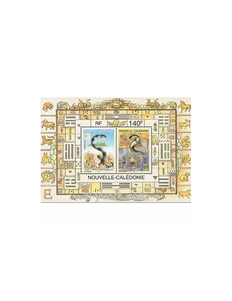 n° 25 - Timbre Nelle-Calédonie Bloc et feuillets