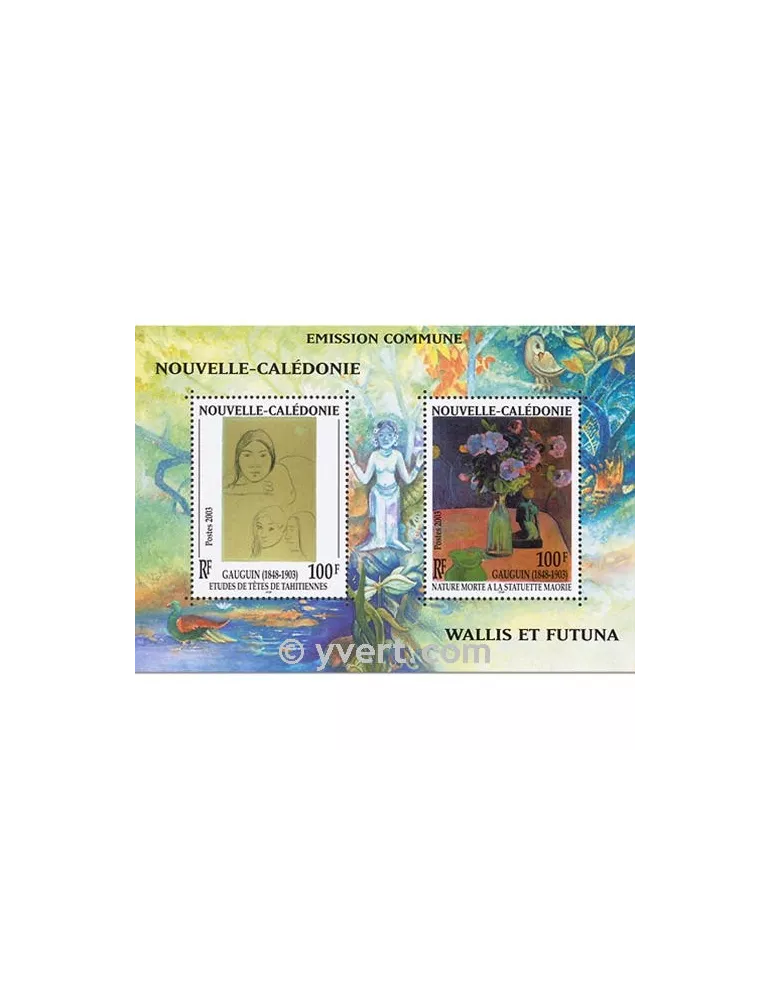 n° 28 - Timbre Nelle-Calédonie Bloc et feuillets