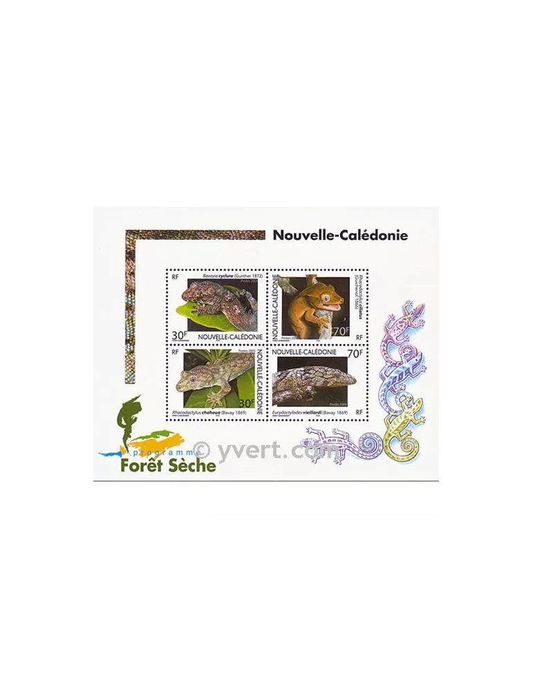 n° 29 - Timbre Nelle-Calédonie Bloc et feuillets