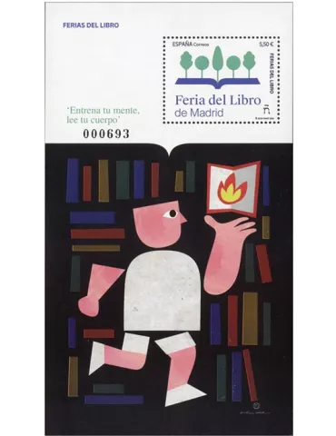 n° F5510 - Timbre ESPAGNE Poste