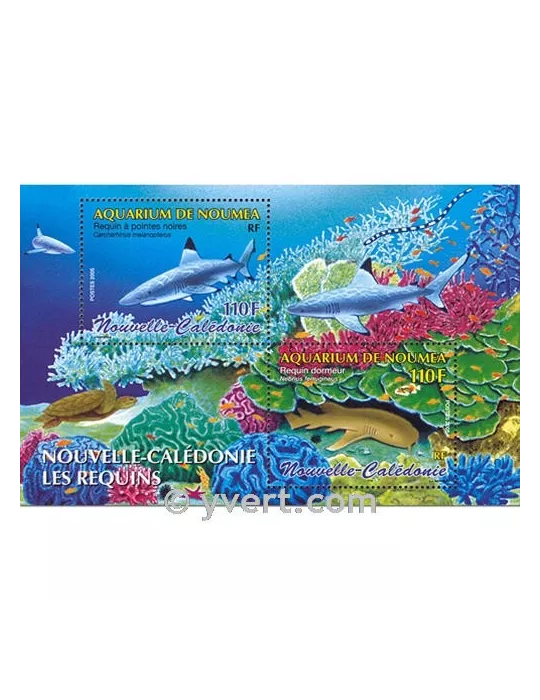 n° 35 - Timbre Nelle-Calédonie Bloc et feuillets