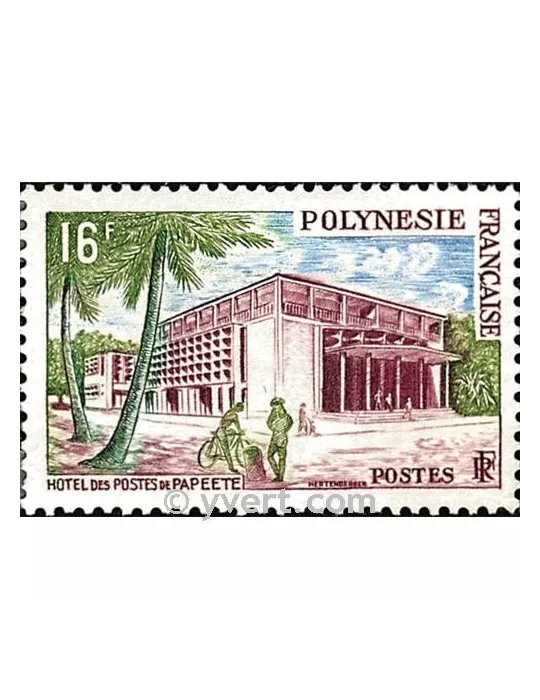 n° 14 - Timbre Polynésie Poste