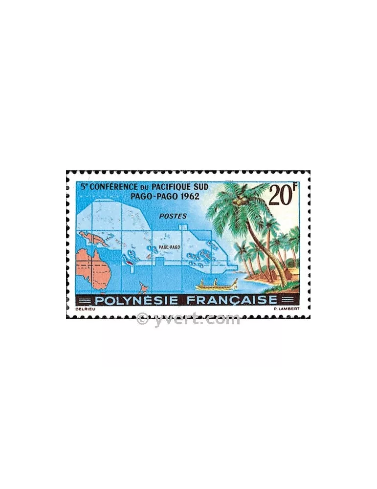 n° 17 - Timbre Polynésie Poste