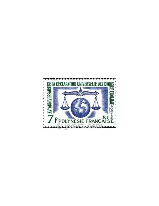 n° 25 - Timbre Polynésie Poste