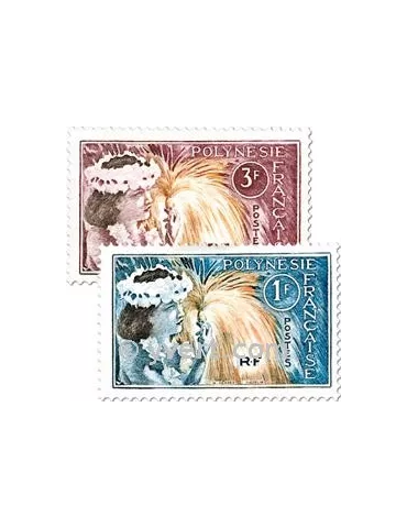 n° 27/28 - Timbre Polynésie Poste