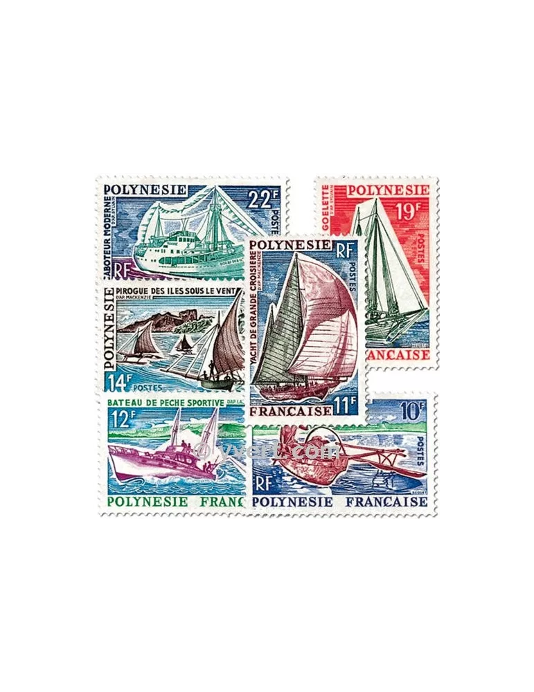 n° 36/41 - Timbre Polynésie Poste