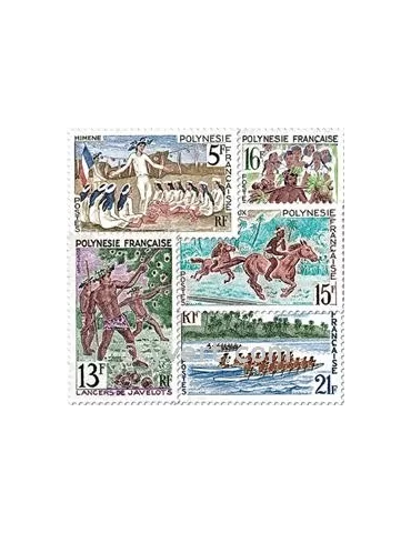 n° 47/51 - Timbre Polynésie Poste