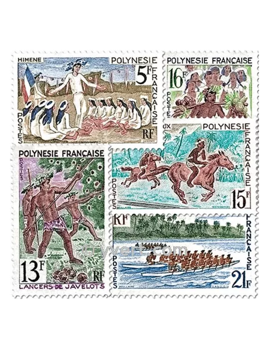 n° 47/51 - Timbre Polynésie Poste