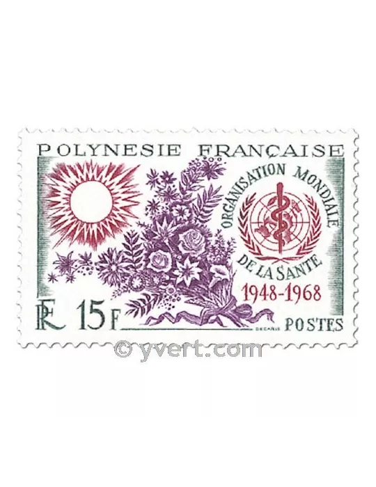 n° 60/61 - Timbre Polynésie Poste
