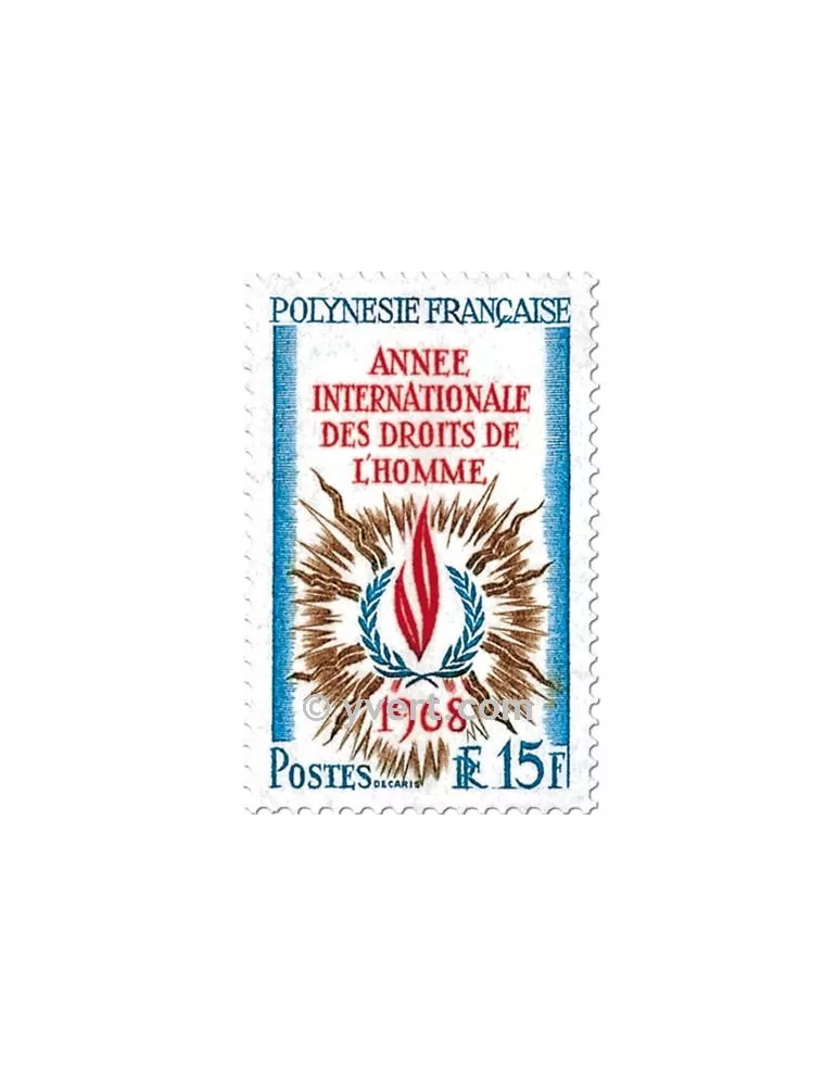 n° 62/63 - Timbre Polynésie Poste