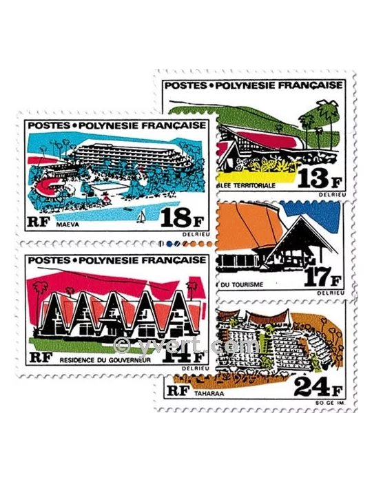 n° 72/76 - Timbre Polynésie Poste