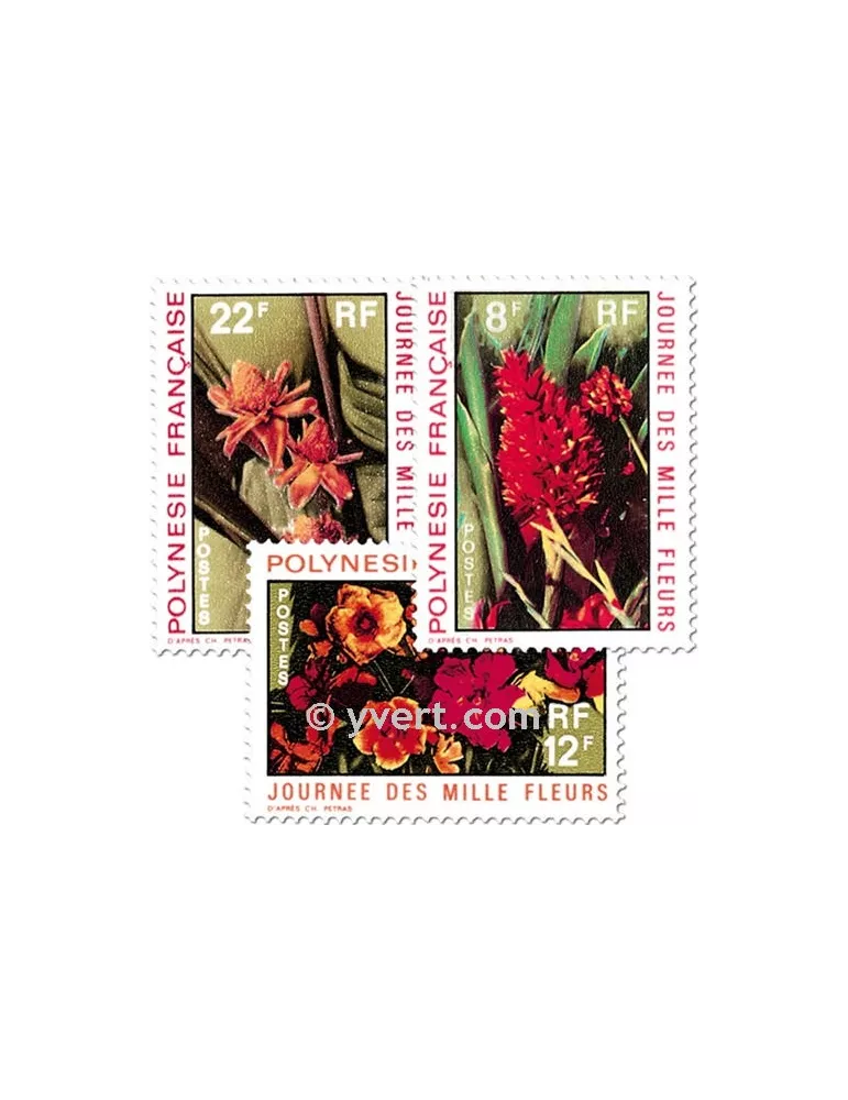 n° 83/85 - Timbre Polynésie Poste
