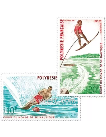 n° 86/88 - Timbre Polynésie Poste 2