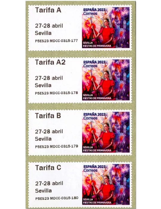 n° 198 - Timbre ESPAGNE Timbres de distributeurs