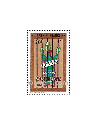 n° 92 - Timbre Polynésie Poste