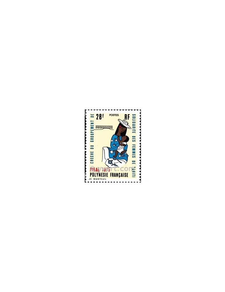 n° 93 - Timbre Polynésie Poste