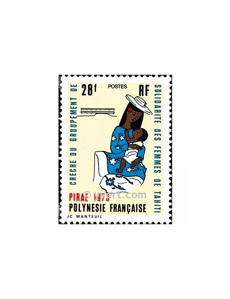 n° 93 - Timbre Polynésie Poste