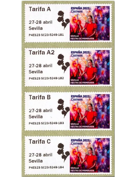 n° 198a - Timbre ESPAGNE Timbres de distributeurs