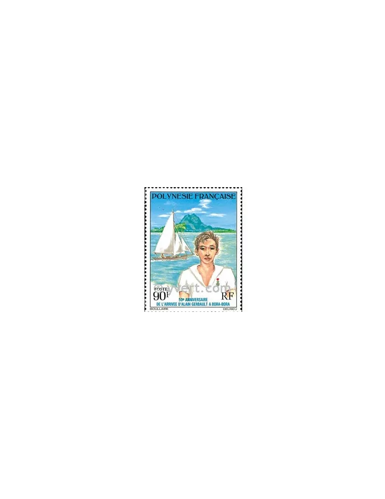 n° 107 - Timbre Polynésie Poste
