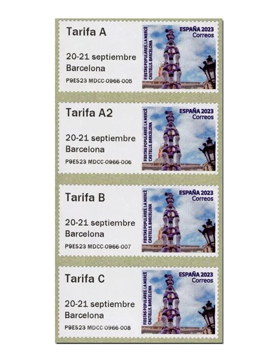 n° 200 - Timbre ESPAGNE Timbres de distributeurs