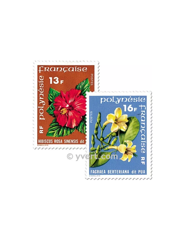 n° 119/120 - Timbre Polynésie Poste
