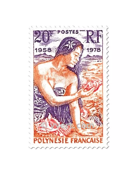 n° 121/123 - Timbre Polynésie Poste