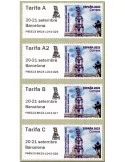 n° 200a - Timbre ESPAGNE Timbres de distributeurs