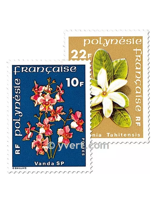 n° 128/129 - Timbre Polynésie Poste