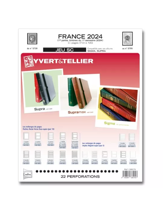 FRANCE SC : 2024 - 1ER SEMESTRE (JEUX AVEC POCHETTES)