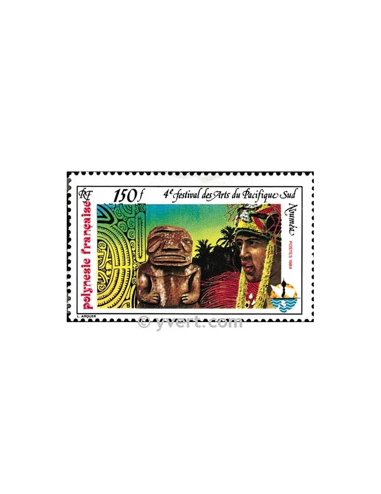 n° 222 - Timbre Polynésie Poste