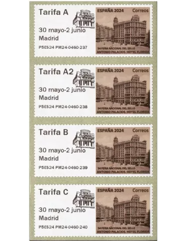 n° 207a - Timbre ESPAGNE Timbres de distributeurs