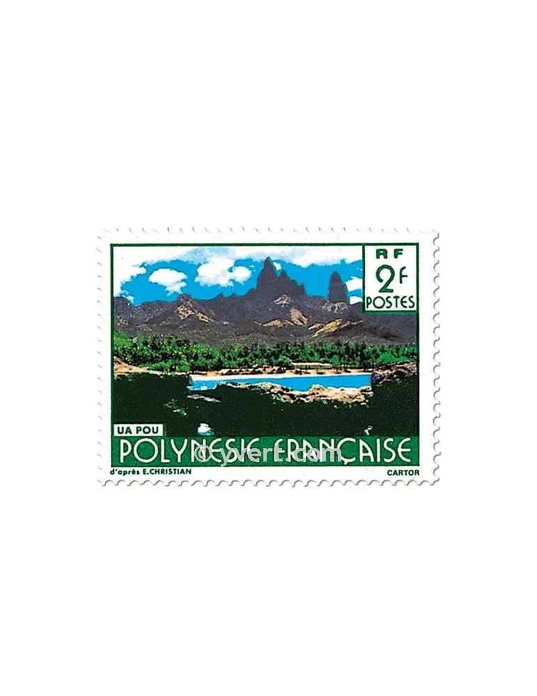 n° 252/255 - Timbre Polynésie Poste