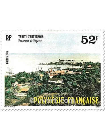 n° 256/258 - Timbre Polynésie Poste 2