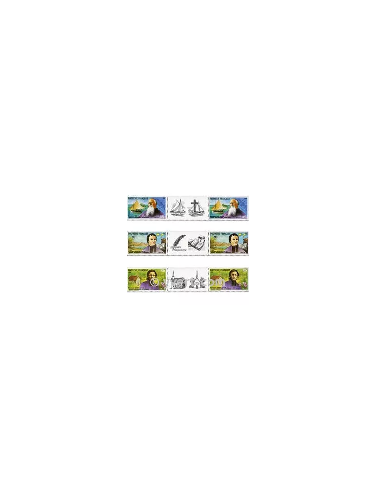 n° 292A/294A - Timbre Polynésie Poste