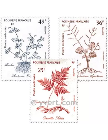 n° 315/317 - Timbre Polynésie Poste 2