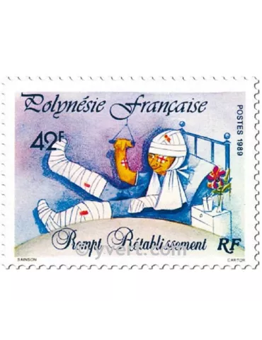 n° 338/342 (BF 16) - Timbre Polynésie Poste 2