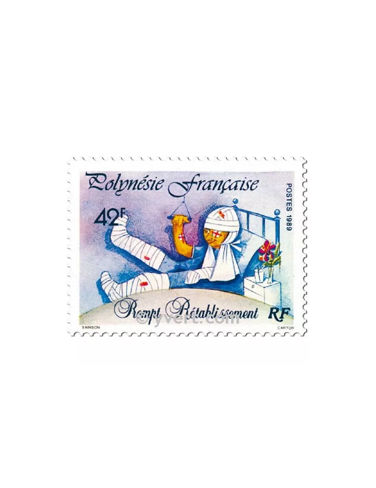 n° 338/342 (BF 16) - Timbre Polynésie Poste