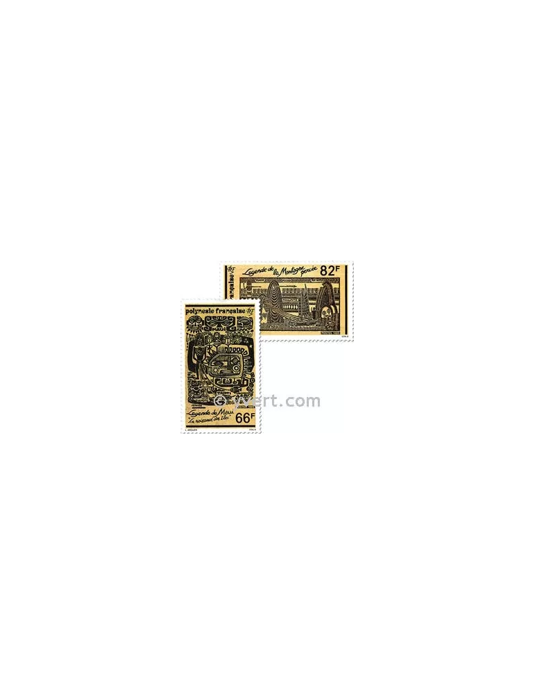 n° 347/349 - Timbre Polynésie Poste