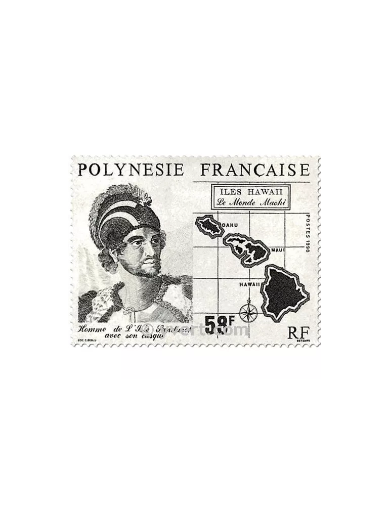 n° 354/357 - Timbre Polynésie Poste