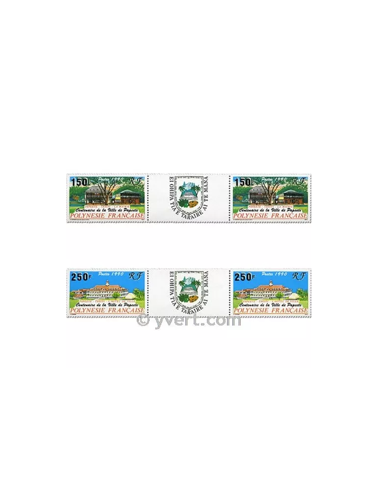 n° 358A/359A - Timbre Polynésie Poste
