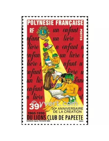 n° 362 - Timbre Polynésie Poste 2
